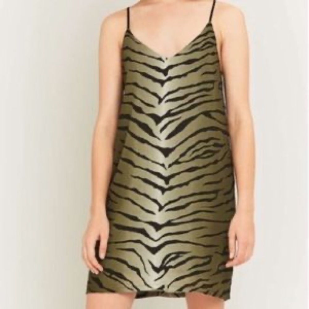 Tiger print dress